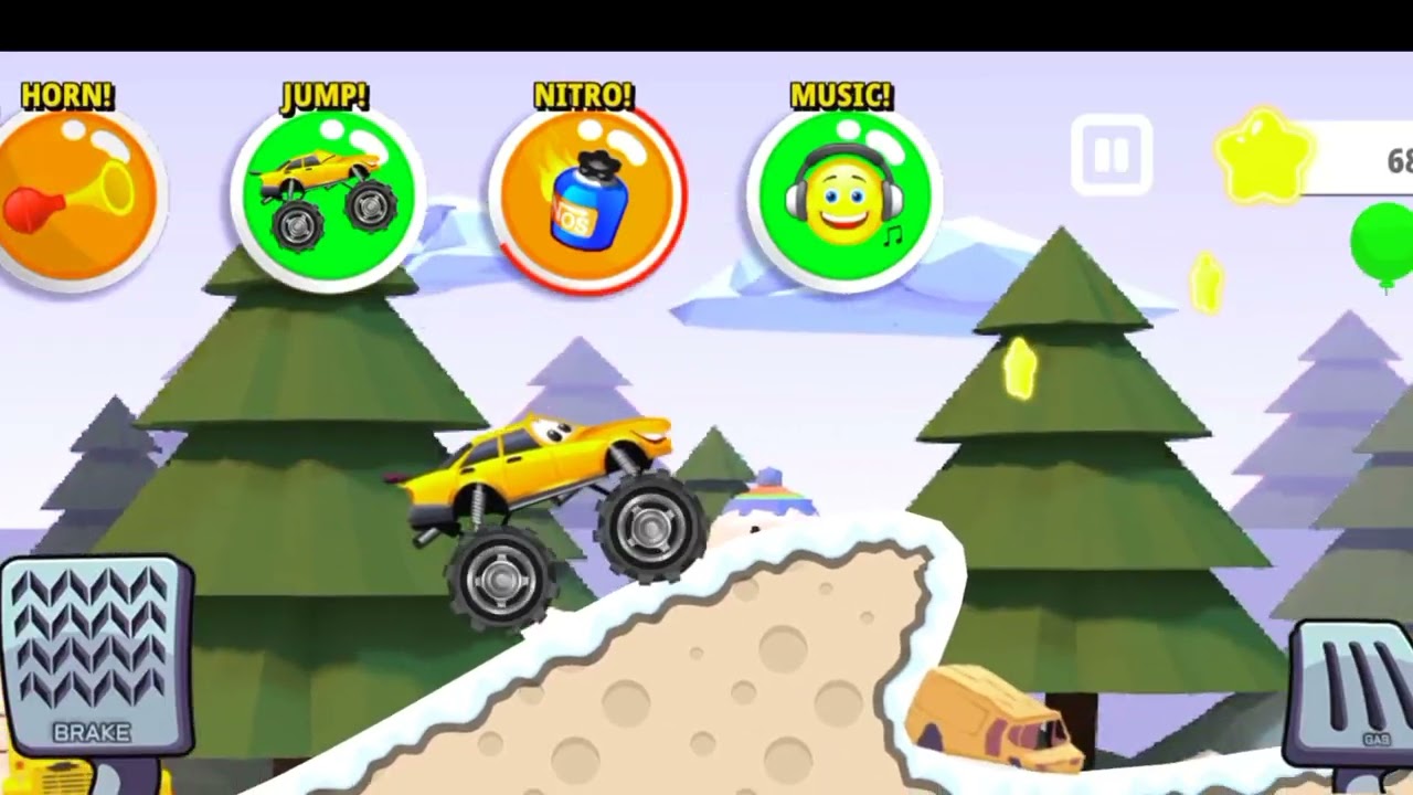 Monster Truck Stunt dangerous 4k 60FPS