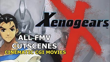 XENOGEARS ALL FMV CUTSCENES | COMPLETE CGI MOVIES | FULL MOTION VIDEO CINEMATIC