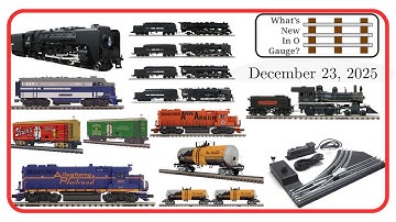 O-schaal fans - Bekijk deze nieuwe releases van 2026!