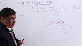 Class 12th – Refraction Through Prism | Ray Optics | Tutorials Point