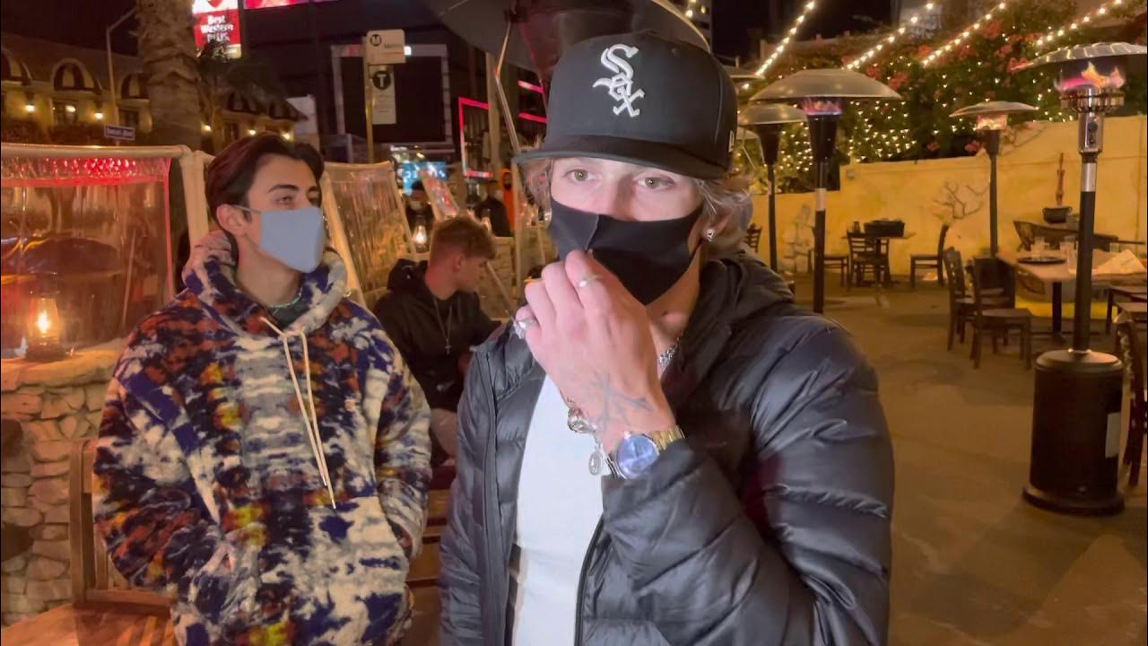 Vinnie Hacker talks dating, LA flakes, clothing line and more while hanging out with The Hype