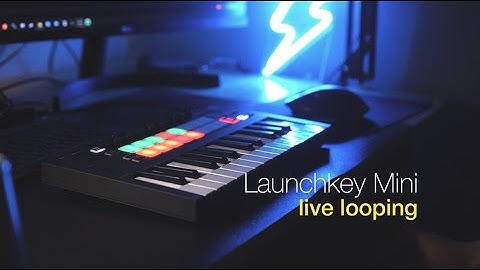 Making lofi drum & bass beat on Launchkey Mini MK3 / Ableton Live