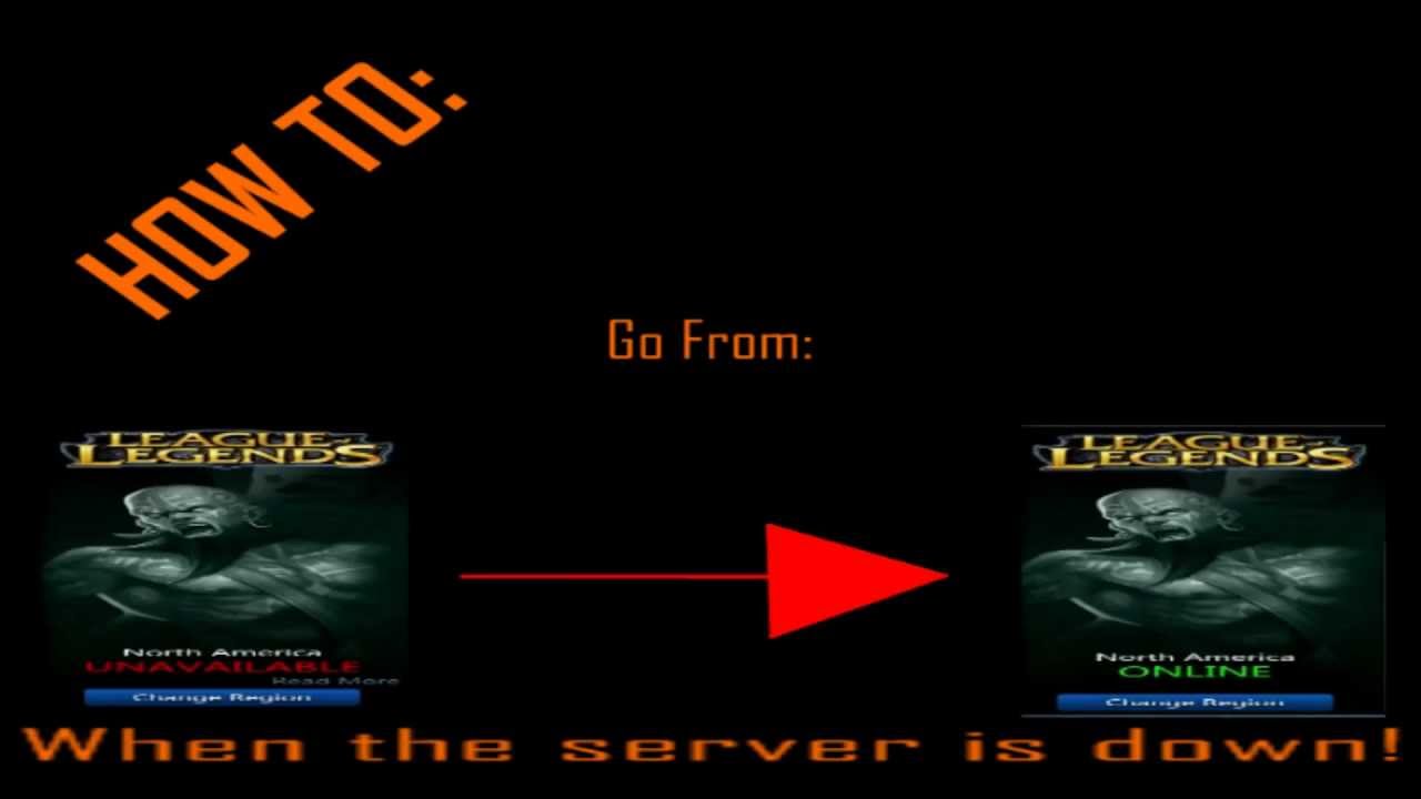 How To Play League Of Legends When The Servers Unavailable Thereisnourflevel