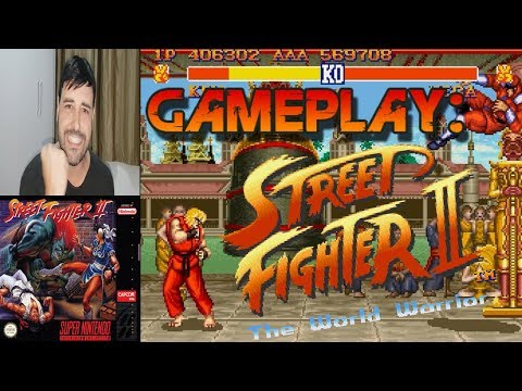 STREET FIGHTER 2 (Super Nintendo) ATÉ ZERAR NÍVEL 7