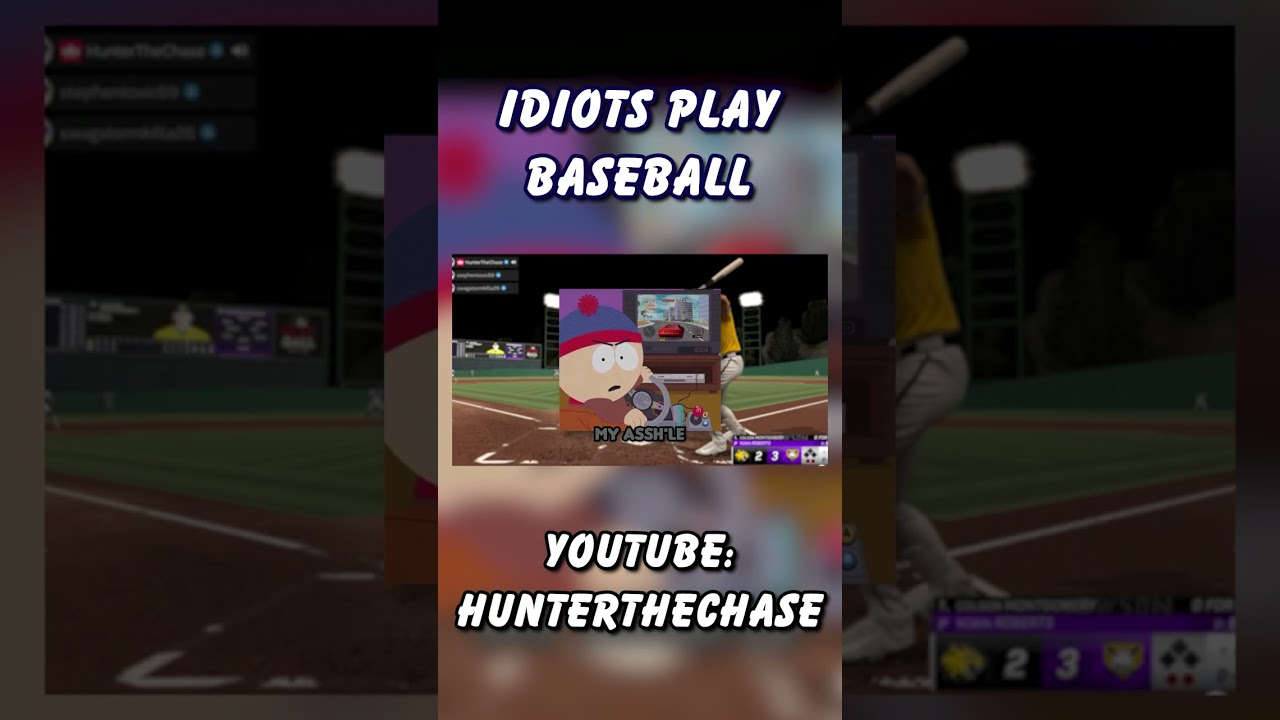 IDIOTS PLAY BASEBALL!