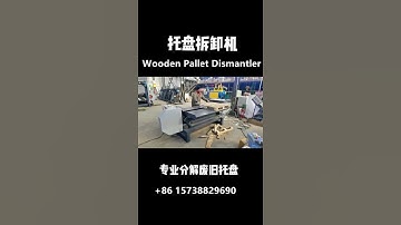 Wooden Pallet Dismantler