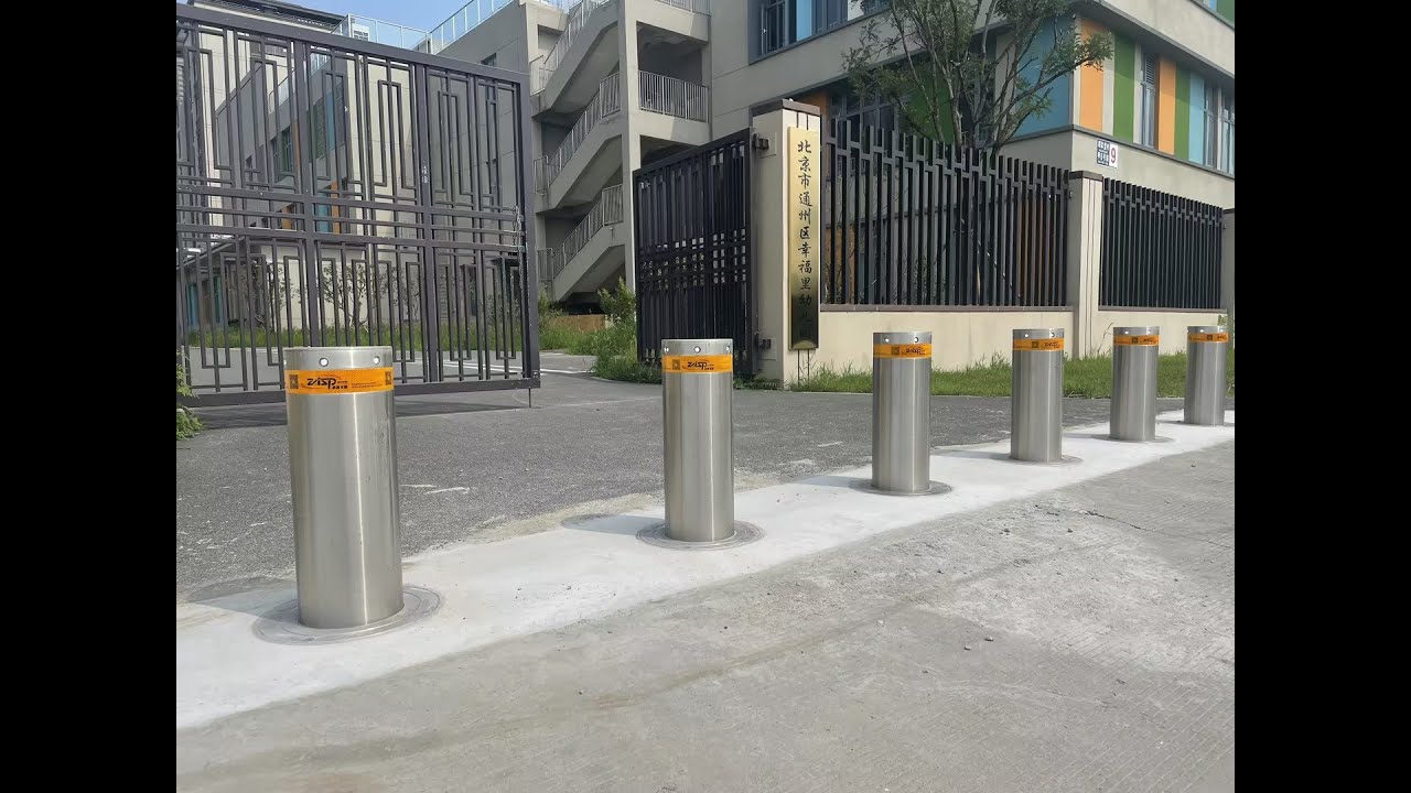 ZASP Hydraulic Automatic Bollards Project Case