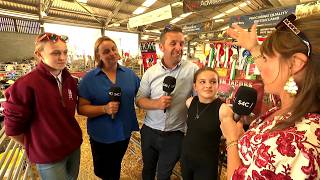 Bugeiliaid Gorau'r Sioe - Teulu Harris Family - Shepherding Award Winners