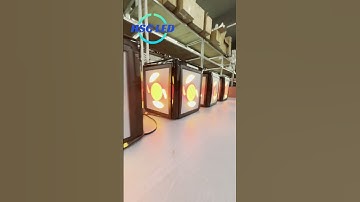 Delivery Box LED Screen #hscled #hscleddisplay #ledscreenfactory #leddisplaymanufacturer #ledwall