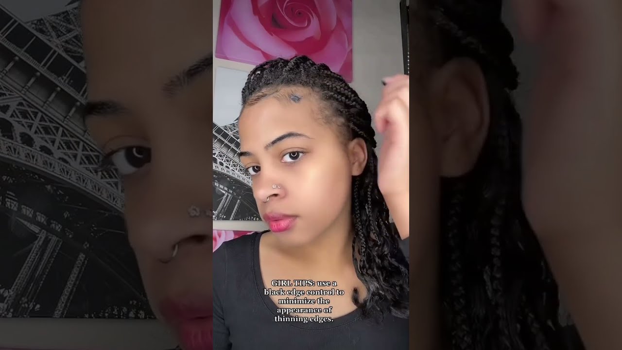 BLACK EDGE CONTROL FOR THINNING EDGES 
