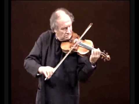 Ivry  Gitlis Bach Chaconne Live part 1.