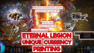 UNIQUE AND CURRENCY PRINTING WITH ETERNAL CONFLICT LEGION FARMING - POE 3.29 ALLFLAME