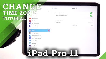 How to Set Up Date and Time in iPad Pro 11 - Customize Time Settings
