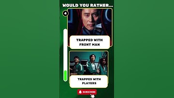 Would you rather? Squid Game Edition #wouldyourathergame #squidgame