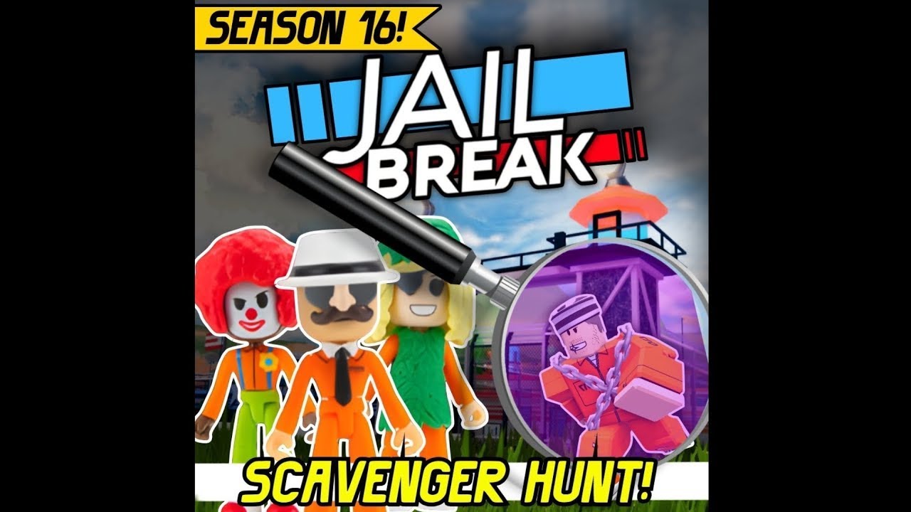 All Jailbreak Scavanger hunt item locations! YouTube