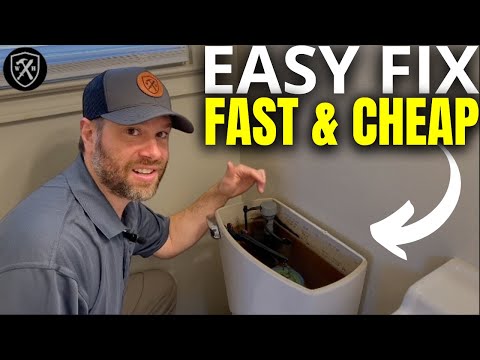 How To Fix A RUNNING Toilet GUARANTEED | DIY Fix Fast Cheap U0026 Easy For Beginners