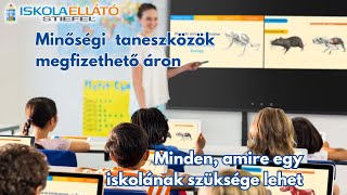 Stiefel Iskolaellátó -Széles Oktatási Eszköz Kínálat