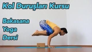 Bakasana Yoga Dersi Kol Duruşları Kursu Orta Seviye