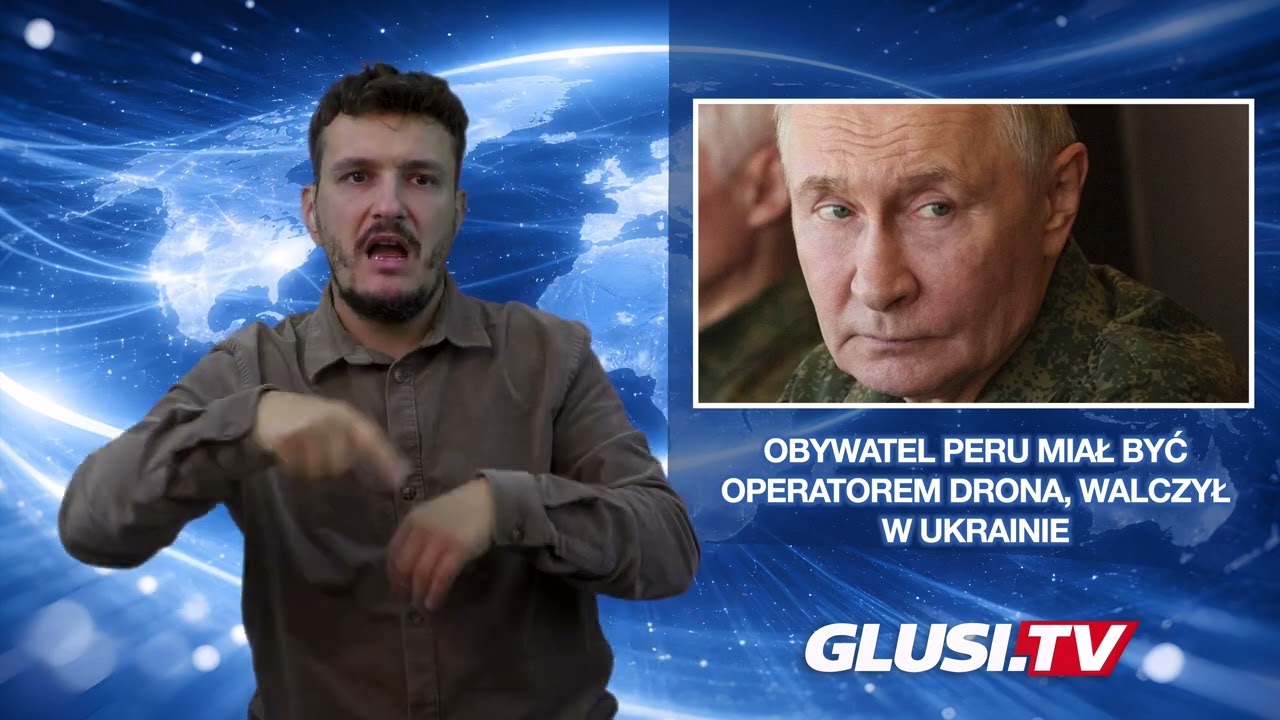 Obywatel Peru miał być operatorem drona, walczył w Ukrainie