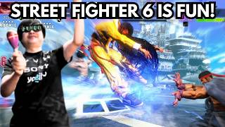 Street Fighter 6 Players Having Fun for 8mins