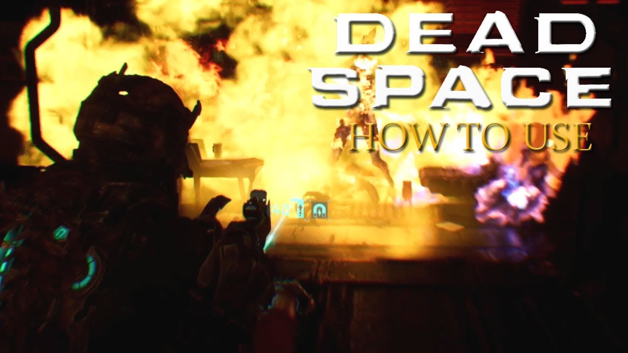 Dead Space Remake How To Use Flamethrower Ultimate Guide! - YouTube