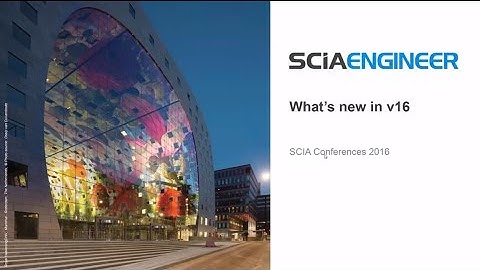 [EN] What is New in SCIA Engineer 16