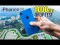 iPhone Xr DROP TEST - From 1000ft high! | in 4K