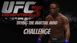 UFC UNDISPUTED 3 - MARTIAL MIND'S JON JONES CHALLENGE! THIS WAS TOUGH BUT FUN!!!!