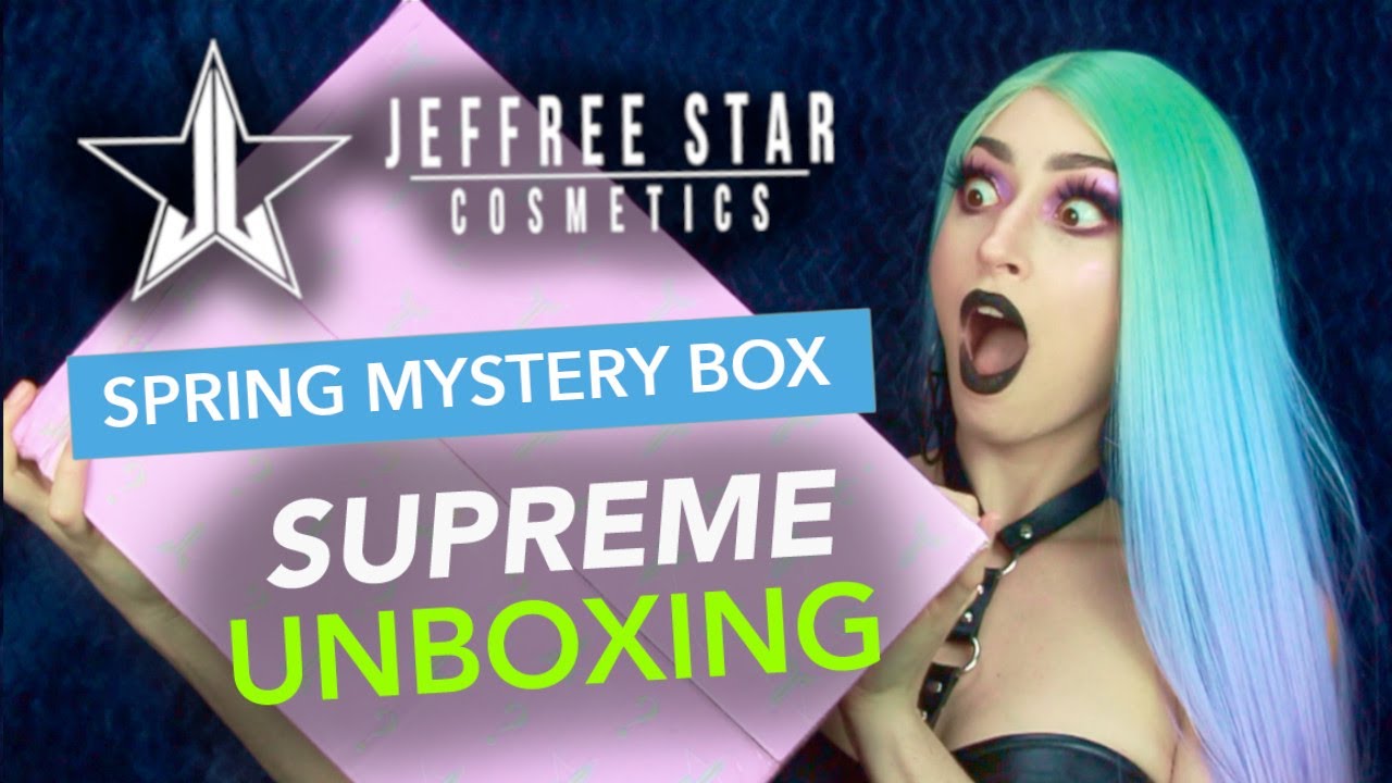 2021 JEFFREE STAR SPRING MYSTERY BOX SUPREME UNBOXING 🌸