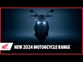 New 2024 motorcycle range  honda