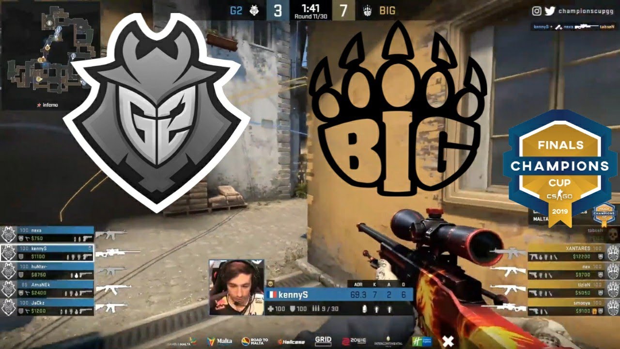 BIG vs G2 | Champion Cup Finals | CS-GO