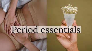 Period essentials | minimal & basic