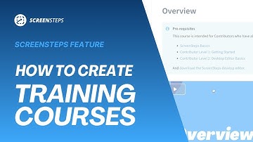 ScreenSteps Feature: What are Video Courses?