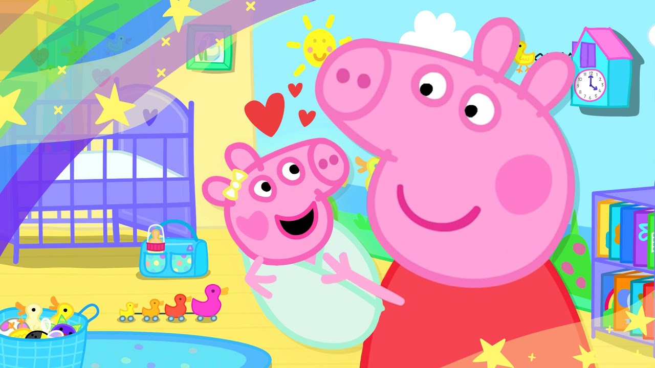 Peppa Pig Tales 🍼 EVIE PIG'S ARRIVAL 💗 Baby Evie is Home! 🏠 BRAND NEW ...