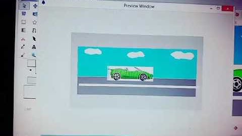 Synfig: moving car animation