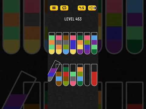 Water Sort Puzzle Level 453 Walkthrough Solution Android/iOS 💦