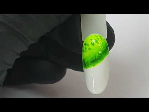 GELLIFIQUE /CREATE GEL NAIL FRUIT DESIGN/NAIL ART TUTORIAL USING GEL POLISH / FREEHAND NAIL DESIGN