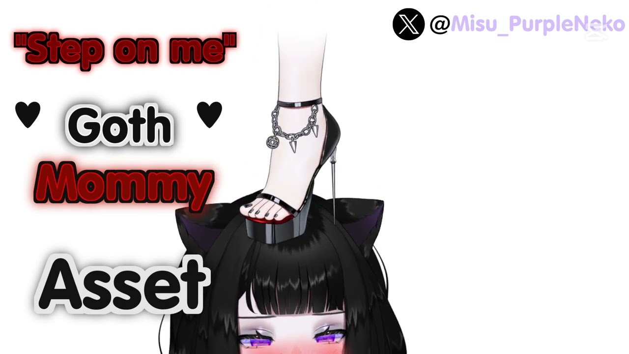 Vtuber asset "step on me"