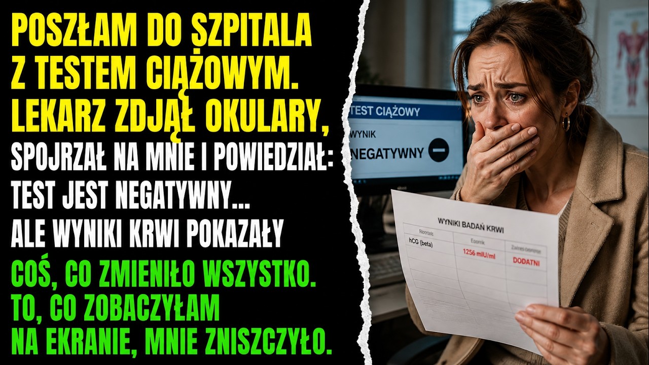 Siedziałam w gabinecie lekarskim, a on zdjął okulary i powiedział, że test jest negatywny. Ale potem dodał coś, co zmroziło mi krew: „Ktoś panią truje arszenikiem od prawie dwóch lat." Mój mąż,...