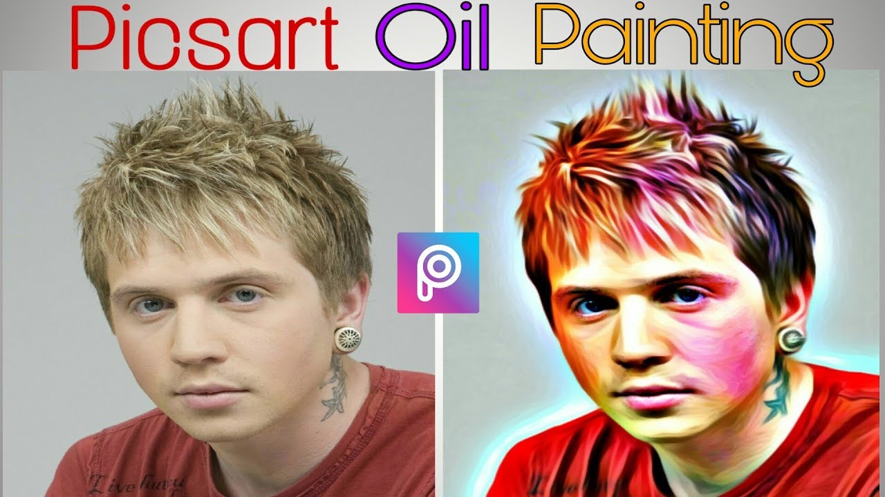 picsart oil painting editing tutorial | picsart tutorial - YouTube