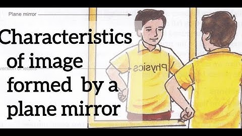 Characteristics of image formed by a plane mirror I My Chemistry Page