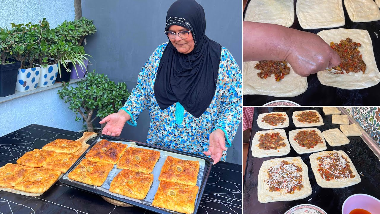 مسمن المغربي معمر فالفران من ايادي محترفة القرمشة واللدة يا لالة