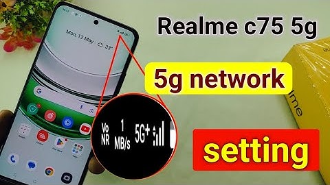 Realme c75 5g network setting kaise kare | how to set 5g network realme c75 5g