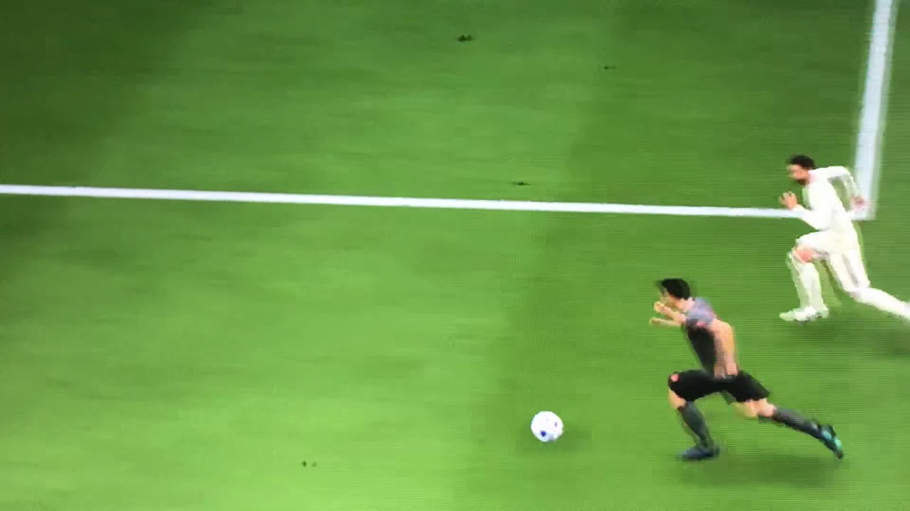 David Villa vs Sergio Ramos - cool speed battle - fifa 19