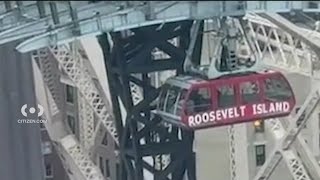 Man climbs Roosevelt Island tram tower: NYPD