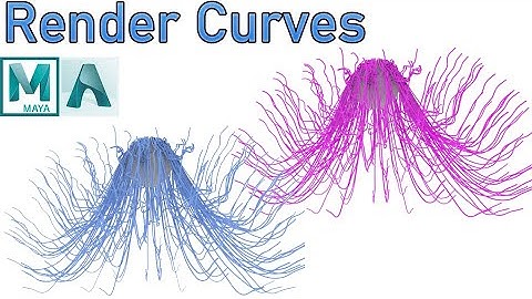 Render Nurbs Curves In Maya Using Arnold
