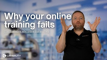 Why your online training fails