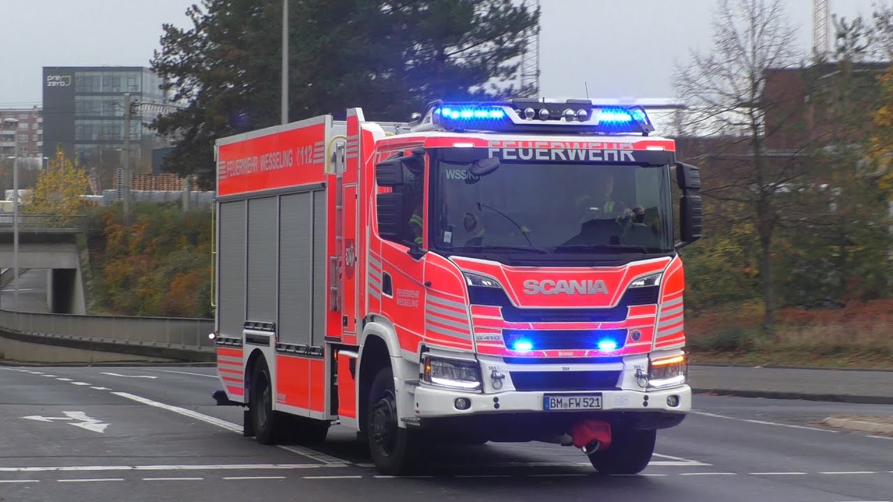 [Leih DLK] Einsatzfahrten der Feuerwehr Wesseling