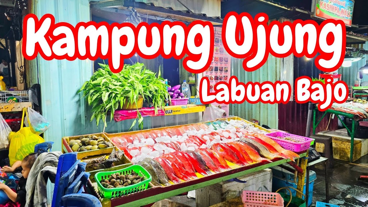 MAKAN SEAFOOD DI KAMPUNG UJUNG LABUAN BAJO #seafood #labuanbajo #kampungujung #ntt #wisatakuliner