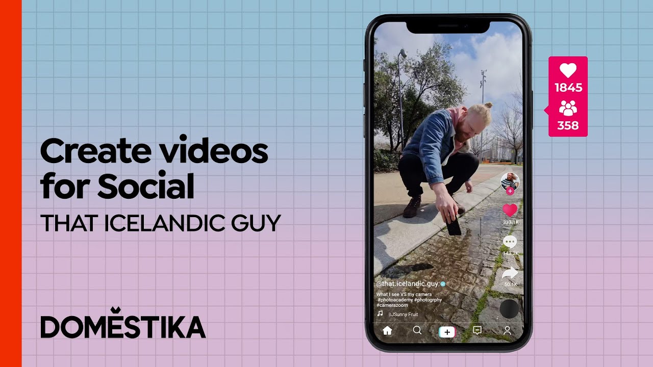Mobile Video Creation for TikTok and Instagram - Course by Arnulfur Hakonarson | Domestika English